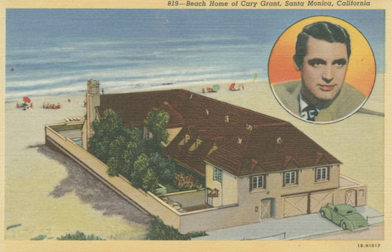 Cary Grant’s former Santa Monica beachfront mansion lists