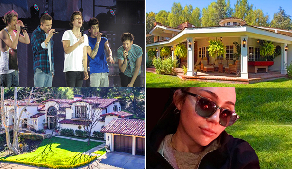 This week in celeb real estate: Miley Cyrus sells her home, Louis Tomlinson seeks $13M in Calabasas…and more