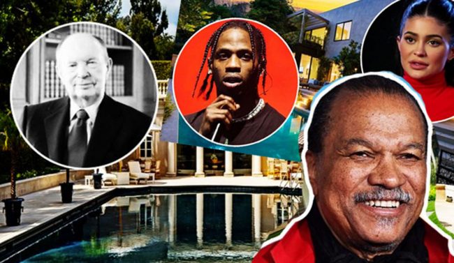 This week in celeb real estate: Kylie Jenner and Travis Scott scoop up a mansion in 90210, Billy Dee Williams’ former house hits the shopping block for $13M…and more